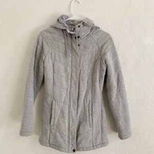 Women’s quilted North Face Jacket with Hood
